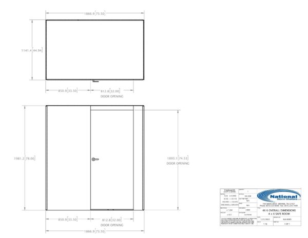 Above Ground Safe Room 4 x 6 Payment Options - Image 7